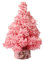 Plcnn - Albero di Natale da tavolo, 30 cm, colore: Rosa