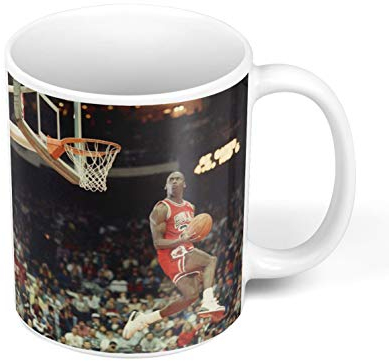 French Unicorn Tasse Michael Jordan All Star 88' Reverse Dunk Star Celebrity Basketball USA