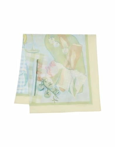 Opus Halstuch mit Früchteprint Afruity, Creme, beige(buttercup), Gr. 0