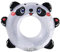 BSTCAR Panda Schwimmreifen Kinder von 3-6 Jahren, Leuchtender Panda Aufblasbarer Schwimmring mit Griffen Pool Spielzeug Schwimmtrainingshilfe Kinder