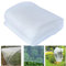 Filets pour Jardin,4x4m Filet de Protection Contre Les Insectes et Les Oiseaux,Plantes Maille de Croissance Tunnel Filet Fine,pour la Protection des Graines,Fleurs et Fruits,Blanc