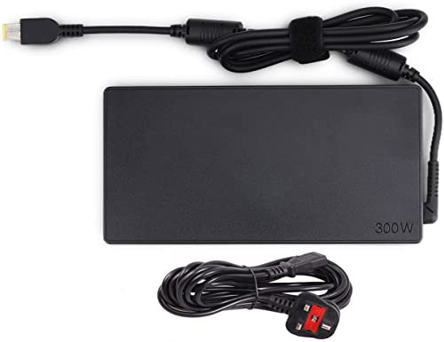 300W 20V 15A AC Charger Fit for Lenovo ThinkPad R9000P R9000K Y9000K Y9000X R7000P 9000P 9000K ADL300SDC3A SA10R16956 5A10W86289 Laptop Power Supply Adapter Cord