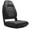 Luxus Low Back Bootssitz - Mexwell - Dark Series/Steuerstuhl/Klappbarer Bootsstuhl