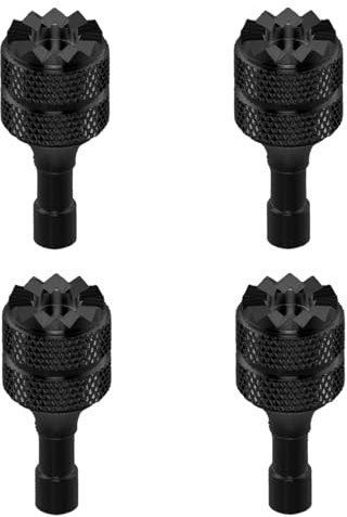 Stick di Controllo 3 Pro/4 Pro, 4 Joystick Rimovibili per Droni per DJI Mini 3/Mini 3 Pro/Mini 4 Pro/Air 3/Mavic 3 Pro RC e RC 2 Accessori di Ricambio per Controller Remoto(Nero)