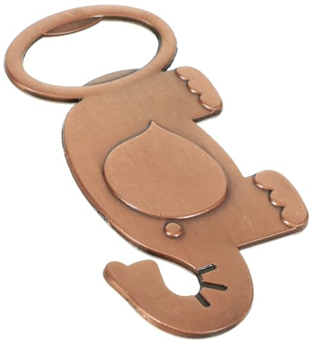 TOPBATHY 2St Flaschenöffner elefant glasöffner Bierdosenöffner Korkenzieher Wein Bier Bieröffner Souveniröffner Weihnachten Entferner Statuette Baby Zinklegierung