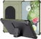 Case and Travel Cover for Google Pixel Tablet (2023), Nakedcellphone Special Ops Rugged Shield and Hard Shell View Stand Companion - Olive Green