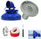 Hekasvm Pool Einlaufdüse 360° Drehbar für Intex Bestway Pool Düse Auslass Ausströmer Zubehör, Einströmdüse für Stahlwandpool, Pool-Zubehör, Schlauchanschluss 32/38 (Pool Düsen Set)