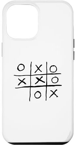 Hülle für iPhone 15 Pro Max Tic Tac Toe Nullen und Kreuze
