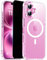 Clear for iPhone 16 Case and Privacy Screen Protector Compatible with MagSafe, Magnetic for iPhone 16 Phone Case Yellowing Resistant, Classic Transparent Series