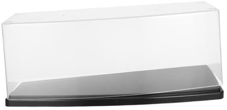 Garneck Transparente Kunststoffbox Zur Ausstellung Für Sammlerstücke Box Für Modellautos Durchsichtige Puppenbox Organizer Für Figuren Oder Actionfiguren Kleiner Displayständer Für Home-of