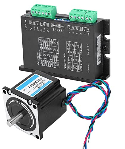 24 V/3A NEMA 23 Dual Phase Stepper Motor mit Treiber NM & .8 ° für Industrielle Automatisierungsanwendungen