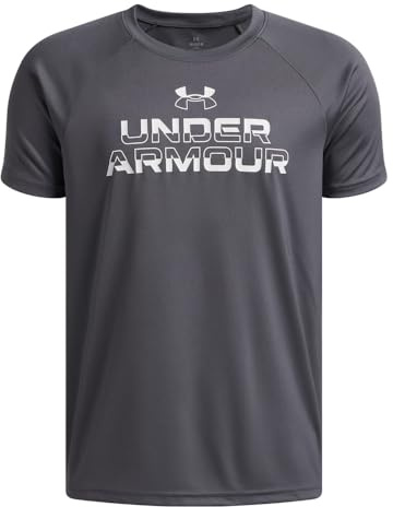 Under Armour Jungen Under Armour Tech Split Wordmark Ss Hemden