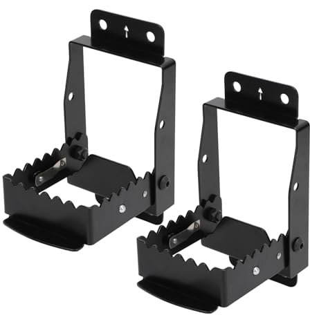 ATV 4 Roue Repose Pieds Passager Arrière Pegs Pliable Heavy Duty Universel Convient Sportif Scrambler Grizzly