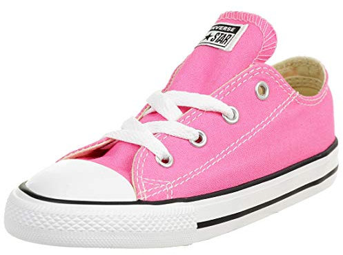 Converse Unisex-Child Chuck Taylor All Star Low Top Sneaker, pink, 9 M US Toddler