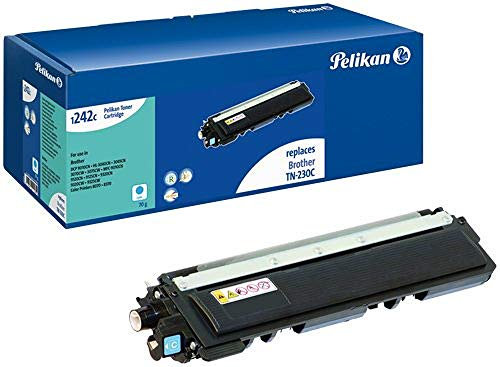 Pelikan 1242 Toner-Modul ersetzt Brother TN-230c, 1400 Seiten, cyan