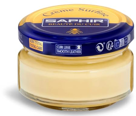 Sapphire Superfine Cream Shoe Polish - Apple Tree - 50 ml