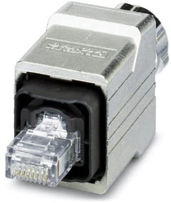 Phoenix Contact QUICKON Cat.5 RJ45-Steckverbinder Stecker 4-polig Geschirmt, Kabelmontage