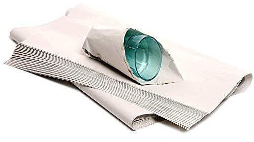 1 X 10Kg Ream of White Packing Paper Newspaper Offcuts