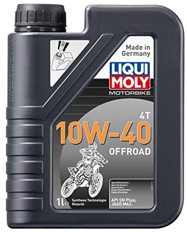 LIQUI MOLY Motorbike 4T 10W-40 Offroad | 1 L | Motorrad 4-Takt-Öl | Art.-Nr.: 3055