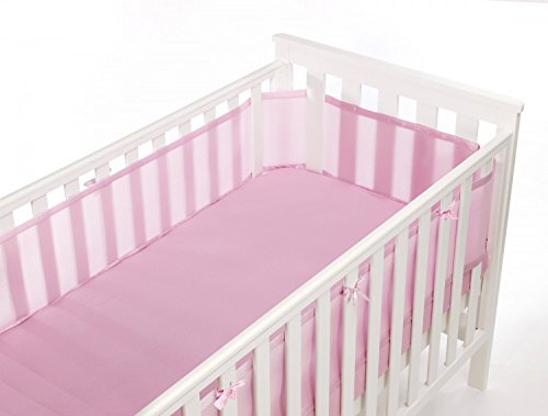Luftdurchlässiges Babynest, pink