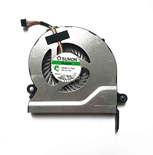 DBTLAP Laptop CPU fan Compatible for SUNON EF75070S1-C160-S99 DC 5V 2.50W 4-wire 4-pin connector 60mm Server Laptop Cooling fan