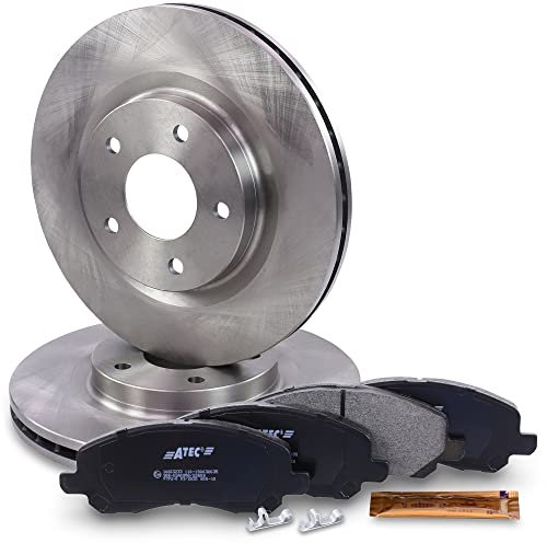 BESTPRICE Bremsenset Vorderachse inkl. Bremsscheiben Belüftet Ø 294 mm + Bremsbeläge vorne