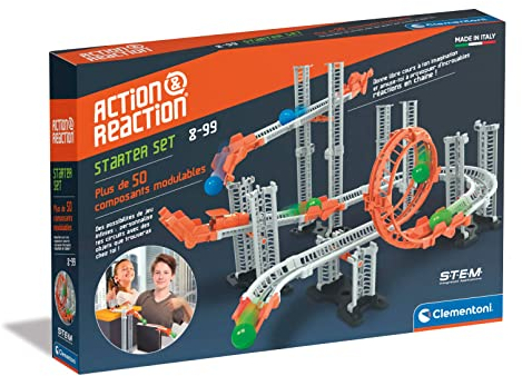 Clementoni Action & Reaktion-Starter-Set, 52423, Mehrfarbig