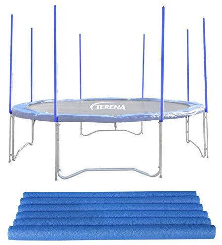 SERENA Terena Trampolin Schaumrollen blau Stangenschutz für 244 305 366 430 488 460 Innendurchmesser 25 mm