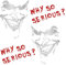 Joker Aufkleber 10x7cm Why so serious Schriftzug Spruch Fahrzeug Dekor Folie für Auto Bus Wohnwagen Kfz Zubehör Autoaufkleber Clown (Silber Metallic, K059 + K060 + K061 Set 2x Joker + 2x Schrift)