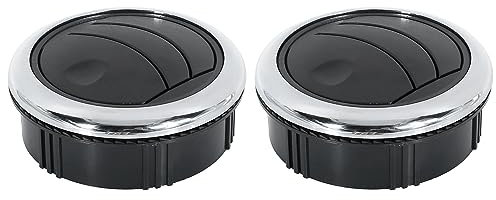 X AUTOHAUX 2 Stück Knauf-Stil Klimaanlage Entlüftungsauslass für Wohnmobil, Bus, Yacht