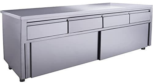 Saro Schiebetürenschrank - 4 Schubladen 2000X700mm