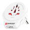SKROSS - 1.500266 World to Europe Travel Adapter (Shuko) mit USB 1.0 Buchse 5,0 V DC/Max. 2,4 A - Leistung und Spannung 100V – 1600W / 250V – 4000W