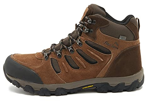 Peter Storm Men’s Eskdale II Mid Walking Boot with High Traction Rubber Sole & Ankle Support, Durable Suede Upper, Waterproof, Breathable, Camping, Outdoors, Hiking & Trekking Footwear