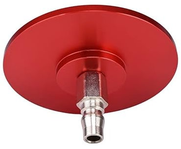 TEAMWILL Saugnapfadapter für Maschine Vac-U-Lock mit Schnellluftanschluss Gerätebefestigung rot