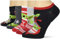 STAR WARS Damen 5 Pack No Show Lässige Socke, Holiday Red, 42-44.5 EU