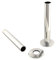 NRG Towel Rail Radiators Pipe and Collars 15mm Chrome