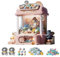 LOVIVER Mini Candy Grabber Prize Dispenser, Mini Claws Machine for Kids, Indoor Arcade Candy Capsule Claw Game Prizes Toy, E