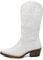 IF Fashion Cowboy Western Scarpe da Donna Stivali Stivaletti Camperos Texani Ricamati G676 bianco N.40