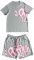 XYYYHTL Syna World Tuta da Jogging T-Shirt Corta Cotton Y2K T-Shirt Corta e Pantaloncini Casual Sweatsuit Set Tuta Sportiva da Uomo Synaworld T-Shirt Set Corta Camiseta Running Hombre