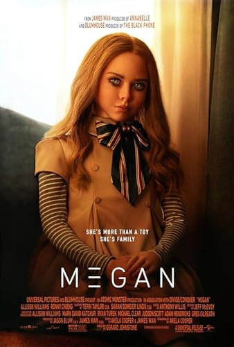 m3gan se0qo63c Poster A0 – Wandkunst, Heimdekoration, Filmposter, Leinwand, Film, Kino, Retro, Vintage, Kult, klassisch, Nostargic, Saga, moderner Nachdruck, wir drucken jedes Poster für Sie, randlos,