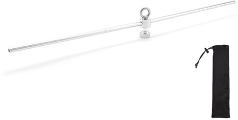 Trípode de camping – Trípode de camping para barbacoa, trípode de cocina para fogatas de camping | Trípode de camping trípode de camping para cocinar al fuego holandés, trípode ajustable para