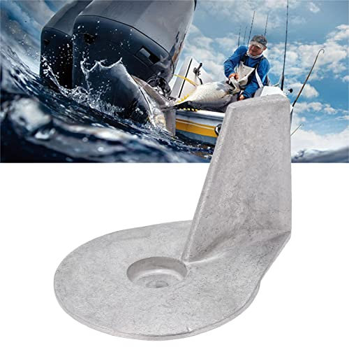 Trimmklappenanode, Aluminiumlegierung 822157T2 Ersatz für Mariner 25 PS 30 PS 35 PS 40 PS 45 PS 50 PS 2/4-Takt für Force-Außenbord-Untereinheiten von 1997–2006