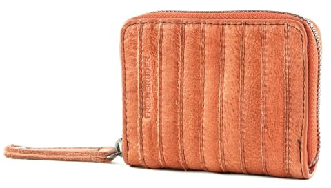 FREDsBRUDER Nugget Stripes Card Wallet Rustic Orange