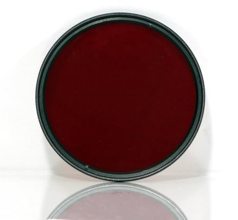 VNYRVZA 37 mm 630 nm R63 optischer IR-Filter for Kameraobjektive(52mm)