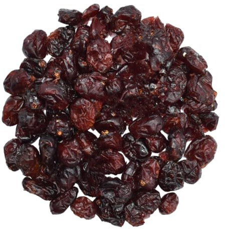Mirtilli Rossi Interi Essiccati Ssmoticamente - Senza Zucchero & Conservanti - Vaccinium Macrocapon (25g)