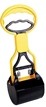 BESPORTBLE Abrazadera para Inodoro Recogedor De Excrementos De Mascotas Pinza para Perros Cachorros y Gatos Herramienta para Recoger Excrementos De Mascotas para Limpieza Interiores y Exterio