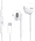 USB-C Headphones Wired In-Ear Earphones with Mic&Volume Control,Hi-Fi Stereo Noise-Reducing Type-C Headphones for i-Phone 16/15/15 Pro/Pro Max, Sam-sung Galaxy S24/S23/S22/S21/Ultra - White