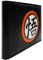Défenseur de la Terre Dragon Tenue de Combat Gi Ball Go Kanji Emblème Portefeuille Bi-Fold ID & Cartes, Noir