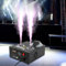 Apriltop 43 * 37 * 23.5Cm Nebelmaschine 2000 Watt, Tankinhalt 2.5L, Bühne Räuchermaschine (8+8LED, Rot, Grün, Blau), Anwendbare Fläche 300-500M², Einstellbare Richtung der Düse