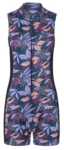 Mountain Warehouse Ärmelloser Kurzer Damen Neoprenanzug Violett Damengröße EU 36-38